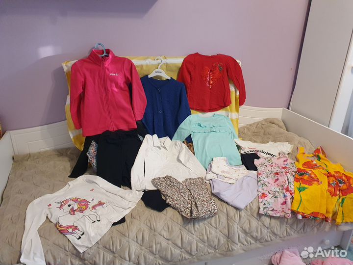 Вещи пакетом для девочки 128