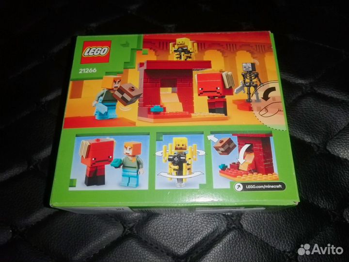 Lego minecraft 21266 Битва за лаву Нижнего мира