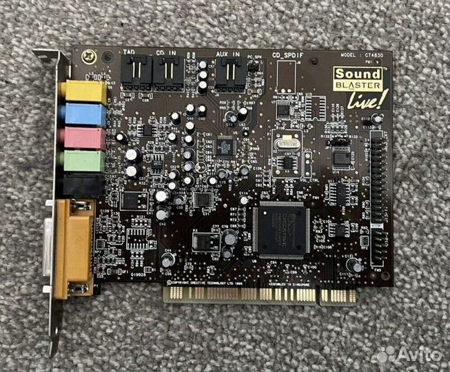 Звуковые карты PCI