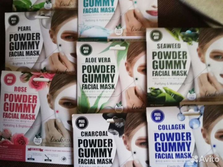 Маска для лица альгинатные