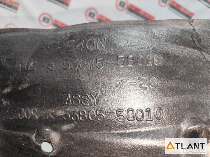 Подкрылок передний правый toyota alphard