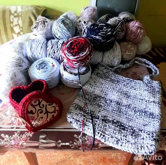 Пряжа трикотажная