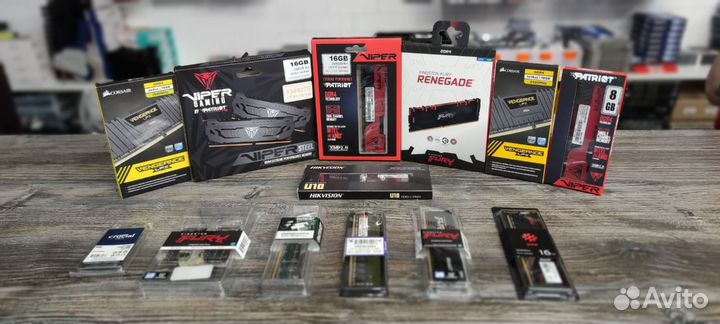 Модули памяти DDR3,DDR4,DDR5,dimm,sodim