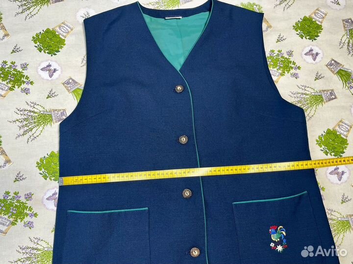 Баварская жилетка с петушком, 52, ог.116