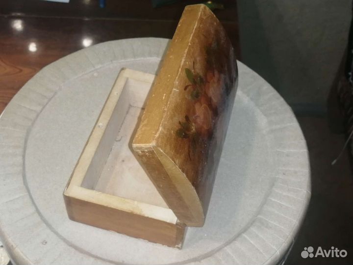 Шкатулка деревянная СССР