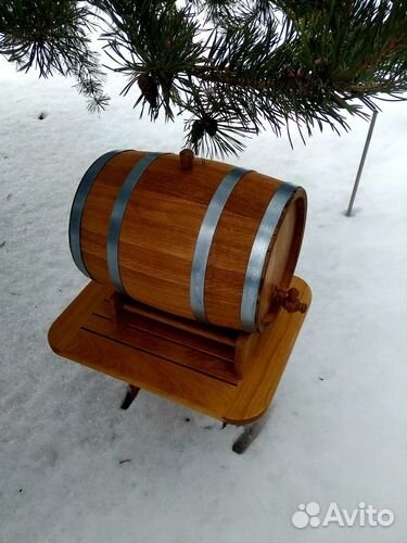 Бочка дубовая 50 литров