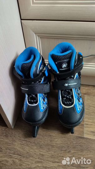 Коньки детские раздвижные р. 27-30