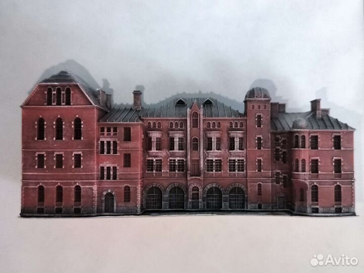 Модель Пожарной части Выборга