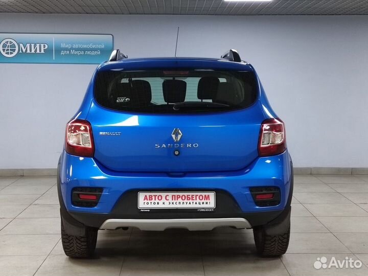 Renault Sandero Stepway 1.6 AT, 2016, 62 110 км