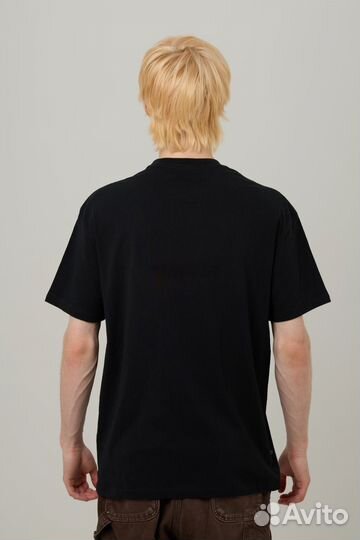 Футболка Stussy y2k Black Tee Новая