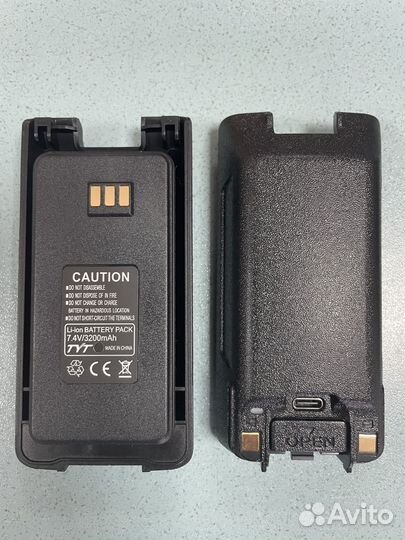 Новые аккумуляторы для раций TYT MD-UV390