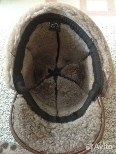 Шапка натуральный мех (новая)