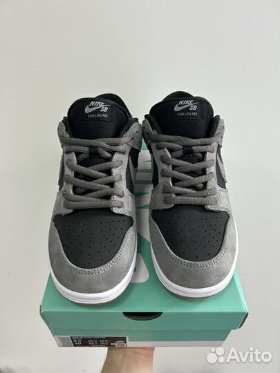 Кроссовки Nike SB Dunk Low Pro Grey серые