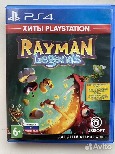 Rayman legends ps4 диск