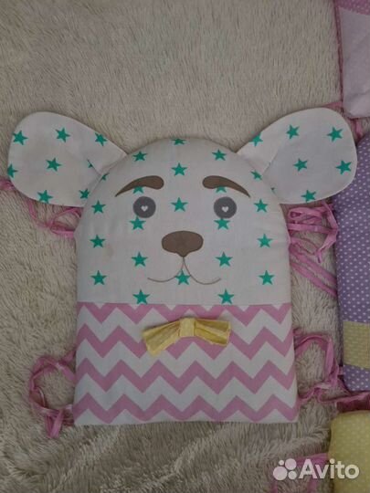 Бортики в кроватку