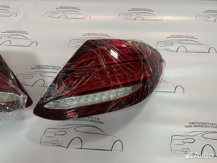 Комплект задних фонарей Mercedes w213 дорестайлинг