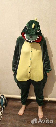 Пижама кигуруми крокодильчик