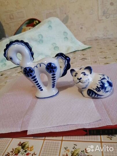 Фарфоровые статуэтки ссср, Гжель старая