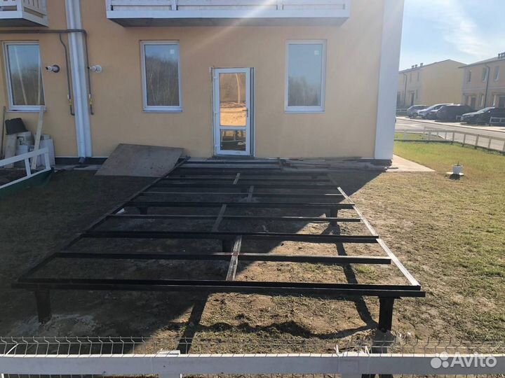 Винтовая свая 108 установка под ключ