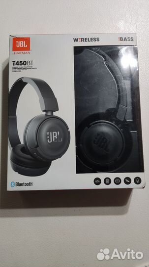 Беспроводные наушники jbl T450BT