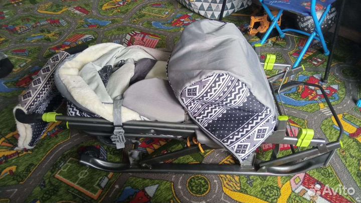 Коляска санки