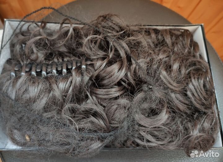 Парик шиньон хвост из искусственных волос, новый