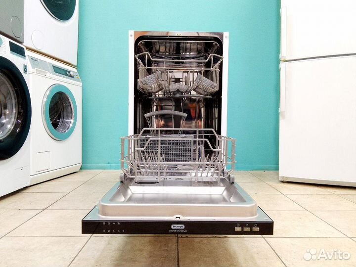 Посудомоечная машина узкая бу Delonghi. Гарантия