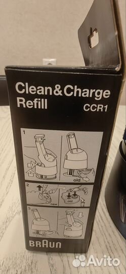 Станция для очистки бритв Braun