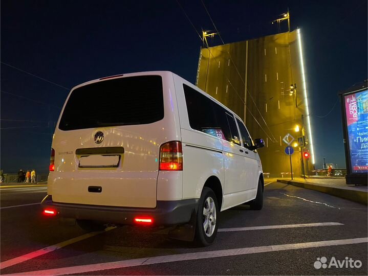 Бампер передний и задний volkswagen t5 transporter