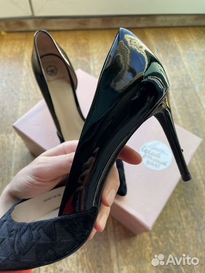 Туфли шпильки черные
