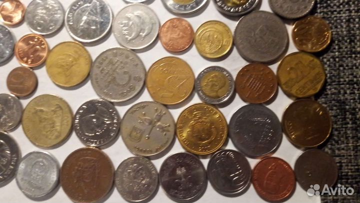 Иностранные монеты экзотика