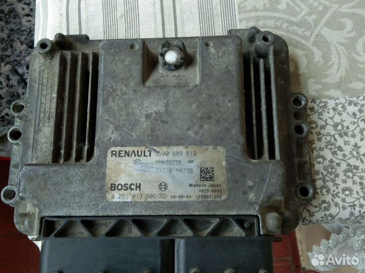 Блок управления двигателя