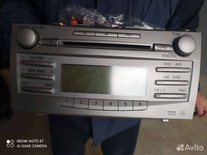 Магнитола тойота камри