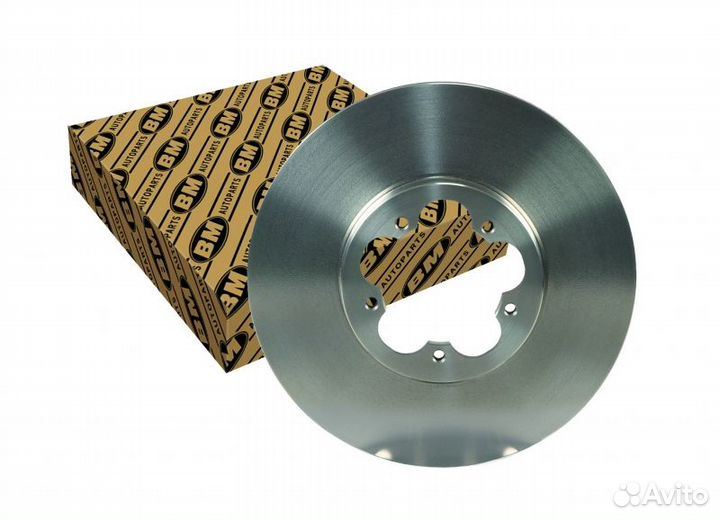 Диск тормозной вентилируемый (1шт.)