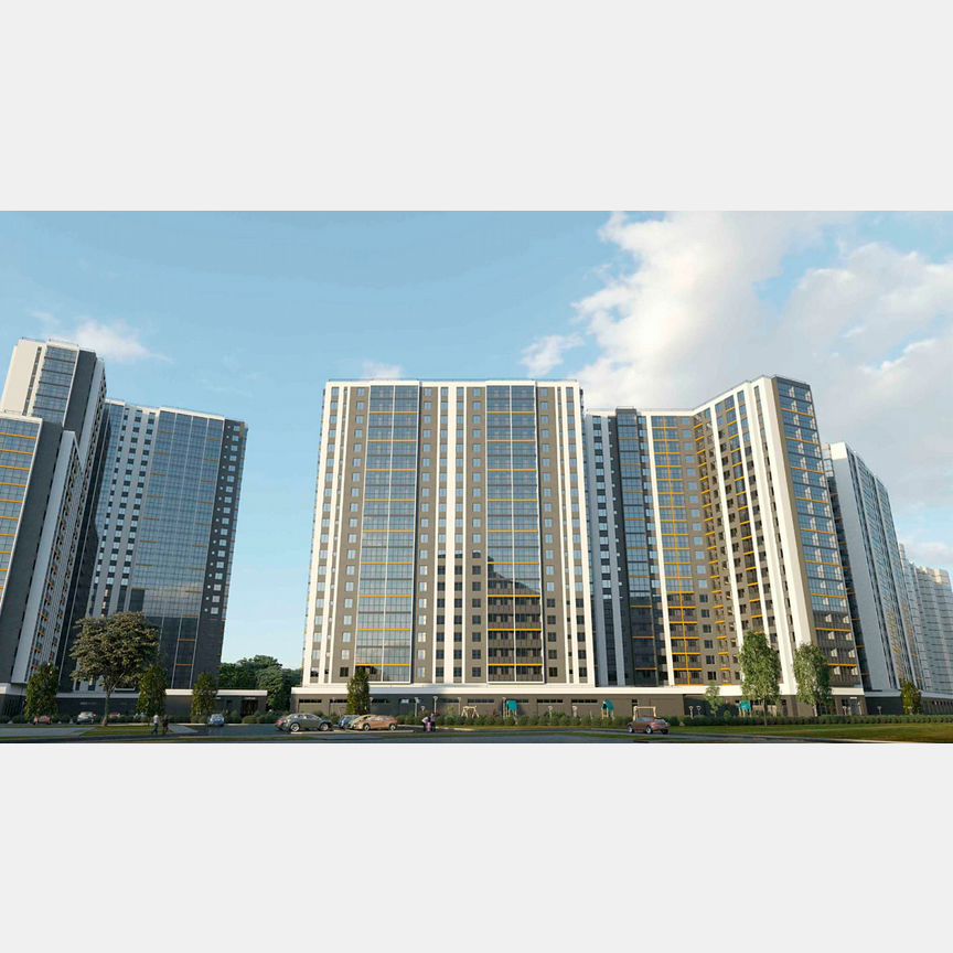1-к. квартира, 36 м², 8/16 эт.