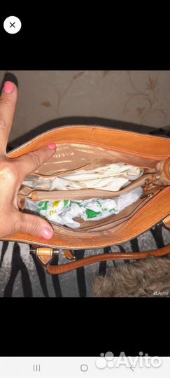 Сумка натуральная кожа palio новая
