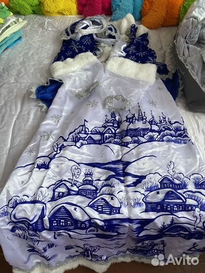 Костюм снегурочки взрослый