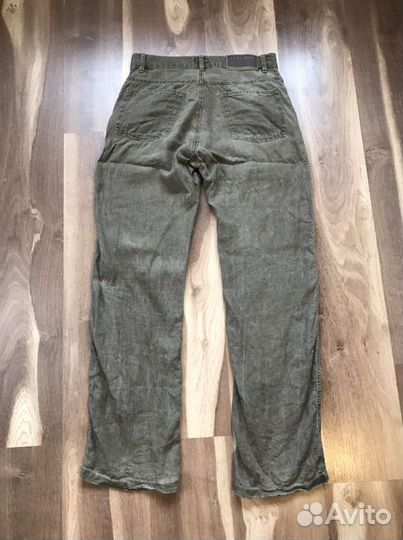 Брюки из льна H&M