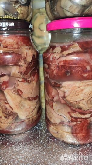 Грузди черные и белые соленые