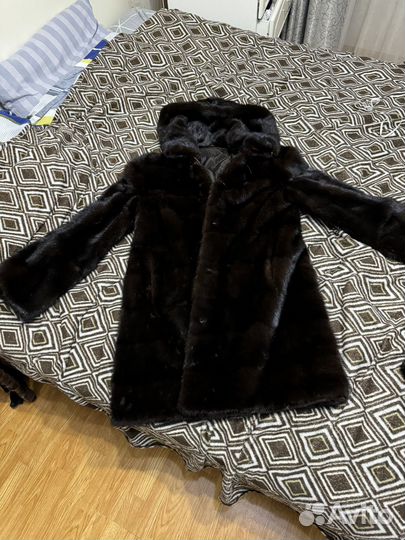 Шуба норковая 46