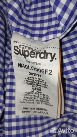 Рубашка SuperDry L мужская