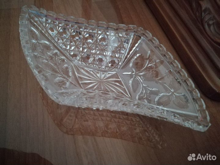 Посуда хрустальная