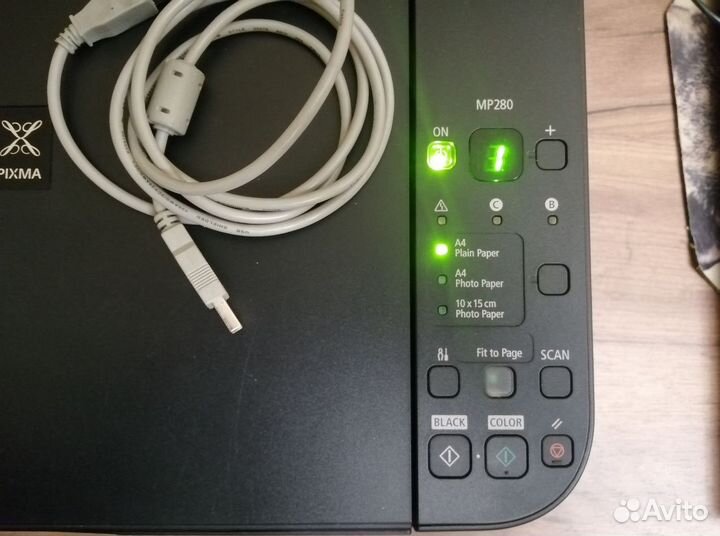 Струйный мфу canon pixma 280