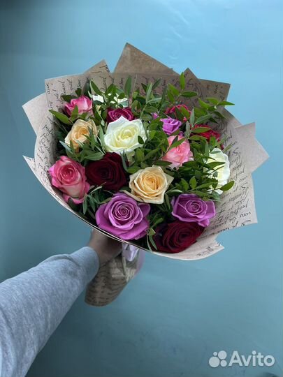 Цветы розы и букеты с доставкой 24