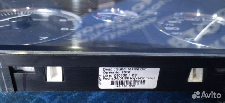 Панель приборов Peugeot 407 седан RFJ 2006