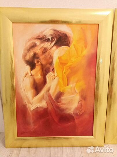 Репродукция в раме