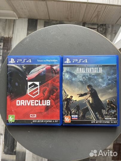 Диски для ps4