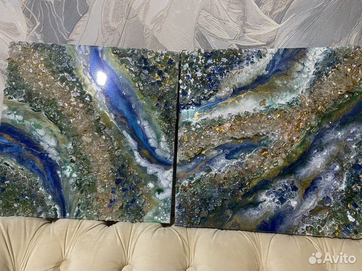 Эпоксидная смола картина