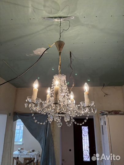 Люстра чехия