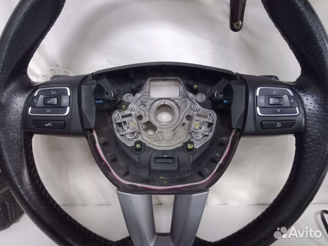 Кожаный руль Seat 7N5419091A